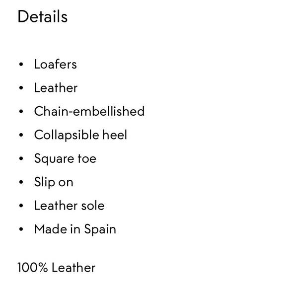 Frame Le Miramar chain embellished collapsible heel leather loafers - Picture 7 of 7